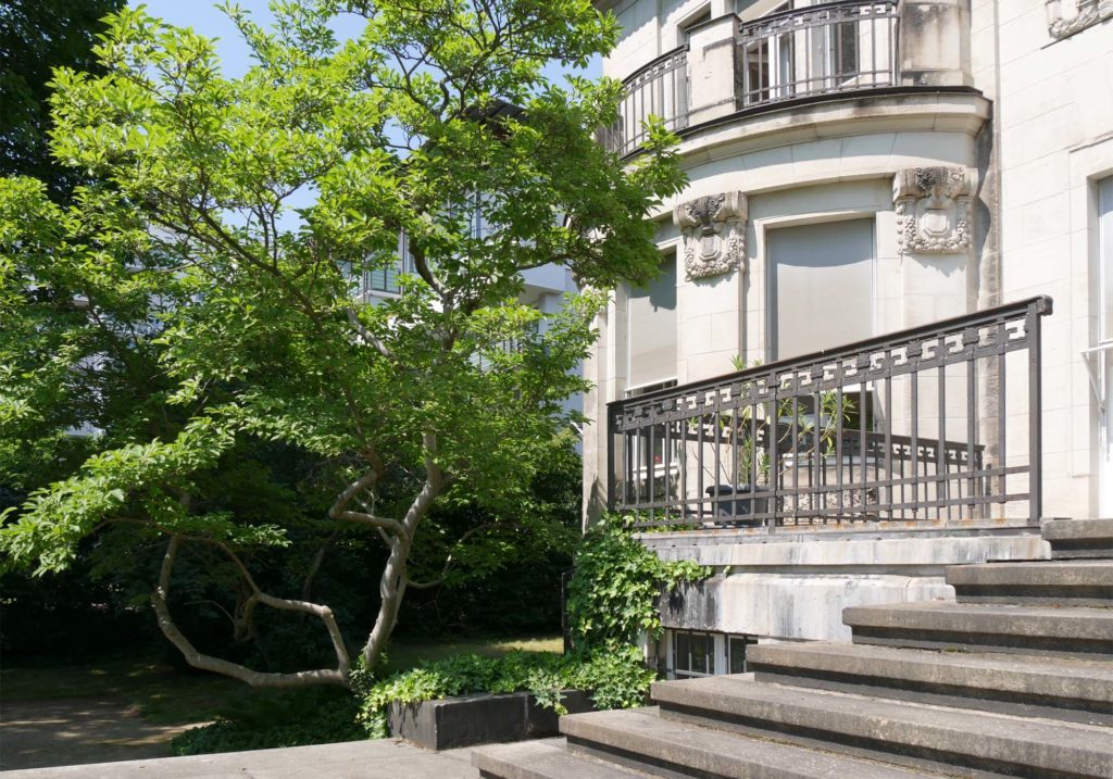 unsere Terrasse im Innenhof